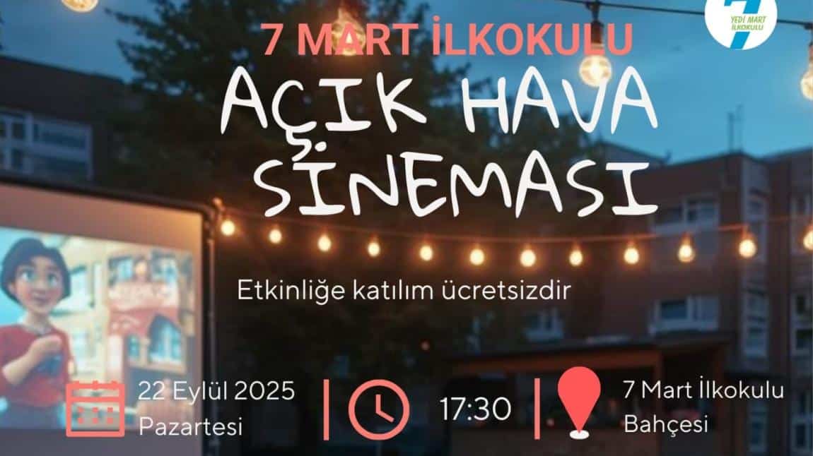 AÇIK HAVA SİNEMASI 